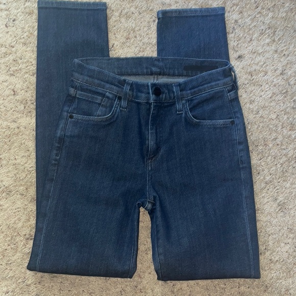 Like New Goldsign the Profit classic mid rise ankle skinny Jean in Blue Chip - Picture 2 of 7